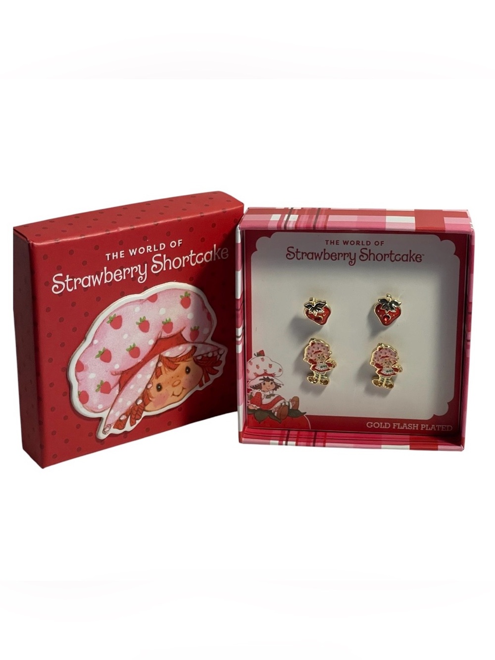 Strawberry Shortcake Earring Stud Set - NWT **